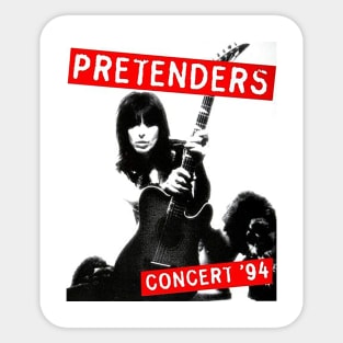 Pretenders Concert '94 Sticker